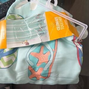 Celebrate Together Mint Flip-Flop Beach Cover-Up